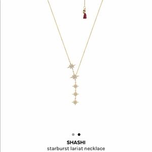 Shashi Starburst Lariat Necklace ✨